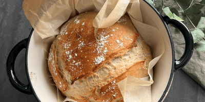 Bake brød i støpejernsgryte - tips & oppskrift på grytebrød